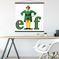 Elf - zidni plakat na jednom listu s drvenim magnetskim okvirom, 22.375 34