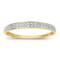 dijamantni naglašeni prsten od 10k žutog zlata