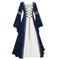Haljine izbor ženske Vintage keltske haljine do poda renesansne gotičke haljine za žene