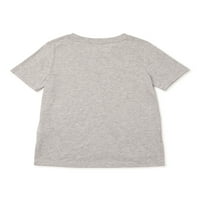 Atletic Works Girls Grafička majica s kratkim rukavima, veličine 4- & Plus