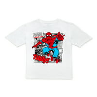 Majica kratkih rukava za dječake Spider-Man veličine 4-