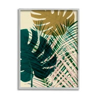 Toplijih ljetnih palmi, tropski biljni aranžman, moderna apstrakcija, 14, dizajn iana vinstenlija