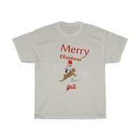 Sretan Božić Yall, smiješna božićna košulja, praznična košulja, zapadna košulja, zapadna božićna košulja unise