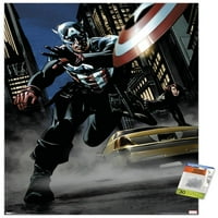 22.375 34zidni poster za stripove Captain America