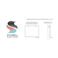Stupell Industries Trio od bundeve Eucalyptus preko sivog platna zidna umjetnost, 30, dizajn Daphne Polselli