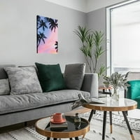 Set ploča platno zidna umjetnost bez okvira omotana kokosovom palmom umjetnička djela galerije uređenje doma Moderni