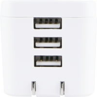 General Electric Pro USB-A zidni punjač, ​​bijeli, za mobitele i ostale USB-A uređaje-36346