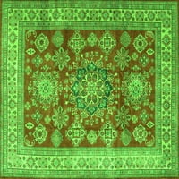 Tradicionalni pravokutni perzijski tepisi u zelenoj boji tvrtke, 7' 10'