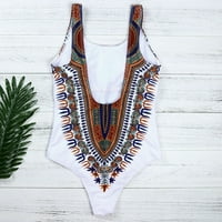 Ženski uski Bikini kombinezon s push-up printom Dashiki u afričkom stilu