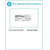 energy smart CFL watt A 3-pack
