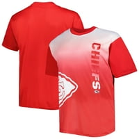 Muški fanatici markirani crvenim Kansas City Chiefs Big & Tall majica