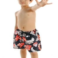 Gomelly Boy Board kratke hlače leopard print kupaći kostim lagani kupaći kostimi dječaci atletski drifting kupaći