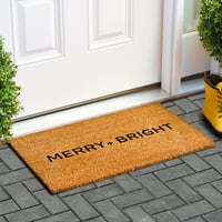 Calloway Mills Ultra Modern Merry & Bright DoorMat 36 72