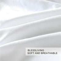 Set pokrivača od čistog pamuka za žene Slatki poplun za djevojčice set posteljine morski Svijet 3-inčni digitalni