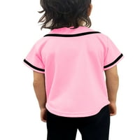 Dječji Baseball i softball dres na kopčanje za sport i uniforme momčadi lige, hipsterske košulje izrađene u SAD-u