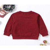 Jesensko-zimska ležerna majica za djevojčice i dječake s okruglim vratom s dugim rukavima, puloveri s printom