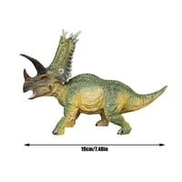 Aozowin Boy Poklon Dinosaur Model Čvrsto obojeni prigodni lik, božićni pokloni za djecu