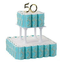 Zlatni Setovi za torte za 50. rođendan, svaki
