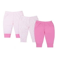 Little Star Organic Beir Girl 3pk hlače, veličina novorođenčeta-24m