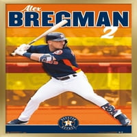 Houston Astros - zidni poster Ale Bregman, 14.725 22.375