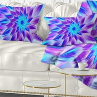 DesignArt egzotične latice plavih cvjetova - jastuk za cvjetne bacanja - 12x20