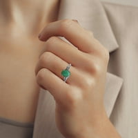 izvrsni ženski srebrni prstenovi, dijamantni nakit ovalnog reza, rođendanski pokloni, vjenčani prstenovi za zaruke,