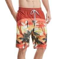 Muške kratke hlače za surfanje, brzo sušenje, labave pruge, modni ležerni kupaći kostimi za plažu, Muške kratke