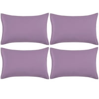 Jedinstvene ponude 4-komadića mekih jastuka za jastuke mikrovlakana kraljica lavanda