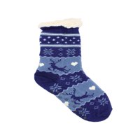 Ženske zimske čarape Sherpa Plišana runa obložena chirstmas čarapa Slipper Sox