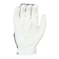 Franklin Sports 2nd-Skinz® rukavice za letenje crno bijelo crveno odrasli medij