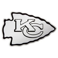 Muška Antigua Heather Grey Kansas City Chiefs Metalni logotip imućni polo