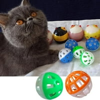 Dijamantni kućni ljubimac mačka mače igraju kuglice s Jingle Bell pounce Chase Rattle igračka
