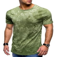 Paille muške majice majica posada ljetni vrhovi kravate boje majice modni modni pulover obična fit fit kratki
