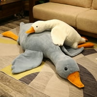 Mairbeon Giant Goose jastuk pahuljasti elastični jastuk za spavanje crtić Životoglavi plišiji dekor kreveta ljupki