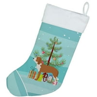 Španjolski gonič, sretno božićno drvce, Božićna čarapa