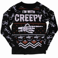 Junior Womens Crni kostur Halloween Twichirt Ja sam vještica jeziva vrh mala