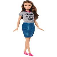 Barbie fashionistas osmijeh u svom stilu, originalna lutka s tijelom