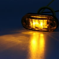 Osvjetljenje s ovalnim bočnim svjetlima, LED diode za površinsku montažu
