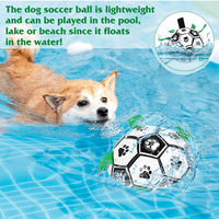 Igračke za pse nogometna lopta s interaktivnim jezičcima, igračke za potezanje konopa, rođendanski pokloni za