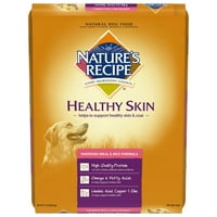 Prirodni recept Zdrava koža Bijela riba obrok i riža Recept Suha hrana za pse, vrećica od 15 kilograma