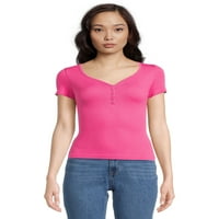 Nema granica Juniori V-Neck Henley Top