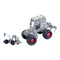 Matice+vijci Multi model inženjerski set, traktor i plug ili vučni kamion