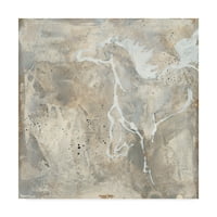 Zaštitni znak likovne umjetnosti, bijeli konj iz Amerike, ulje na platnu Chrisa Paschkea