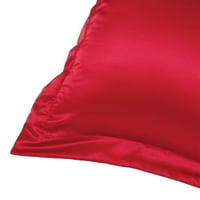 Jedinstveni prijedlozi satenske svilene jastučnice vinsko crvena Europska