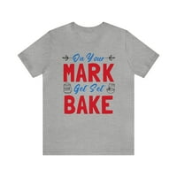 Izvrsna britanska show za pečenje, na vašem Marku set set Bake Unise košulja