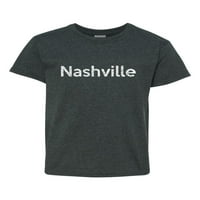 Majica i majica za velike dječake-zastava Nashvillea, Tennessee