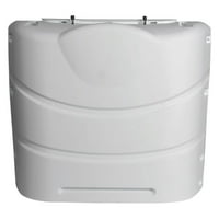 Bijeli polietilenski poklopac za teške uvjete za spremnike za spremnike za spremnike za spremnike za spremnike