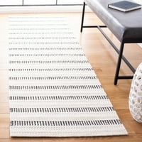 Ručno tkani tepih od Bjelokosti od bjelokosti u boji 9804