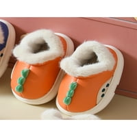 _ / Zimske tople cipele za dječake, otporne na klizanje, neklizajuće ravne unutarnje cipele, domaće Ležerne lagane
