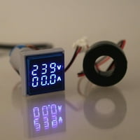 Goodhd LED digitalni dvostruki zaslon Voltmeter Ammeter Napon mjerač mjerača AC 60-500V 0-100A